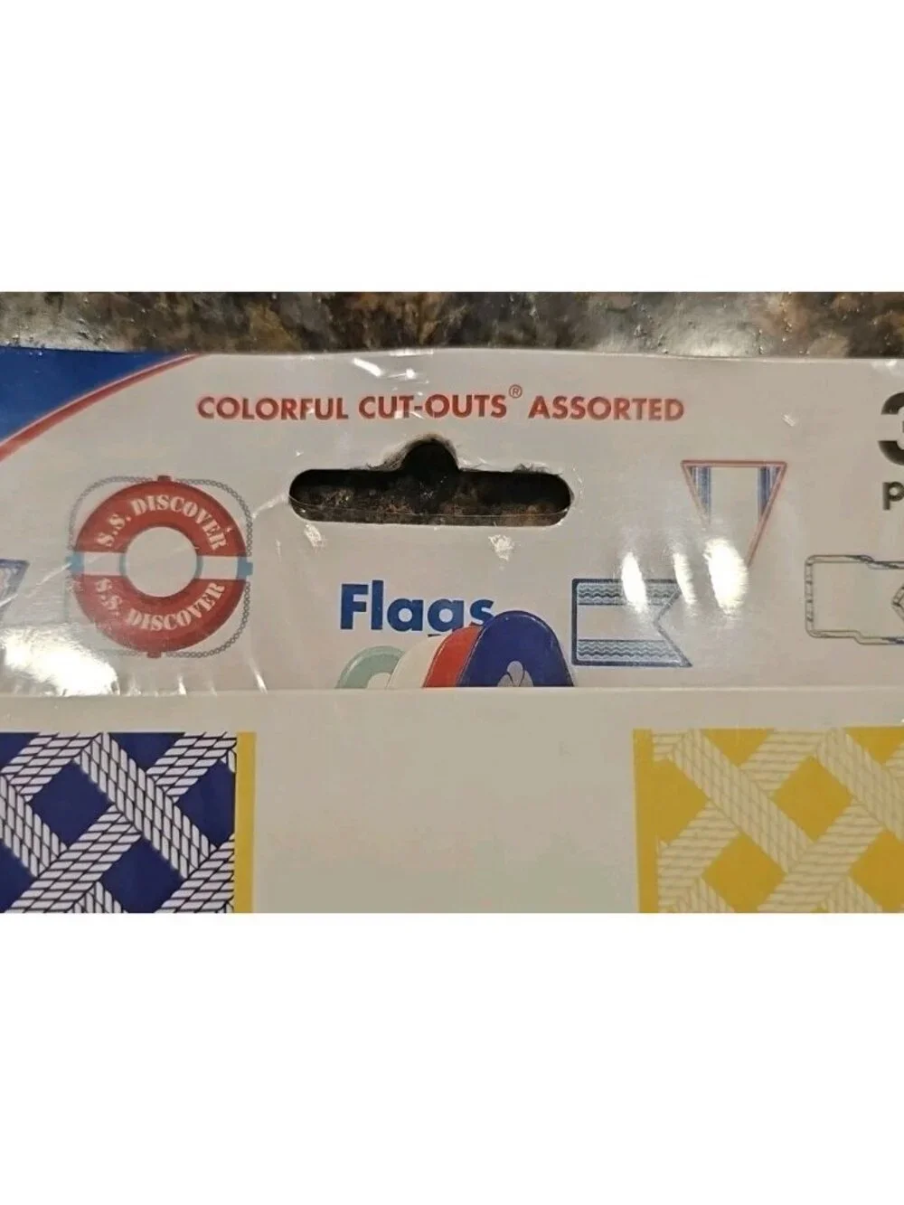 Carson Dellosa S.S. Discover Flags 36 Nautical Designs Cut-Outs Fast Shipping
